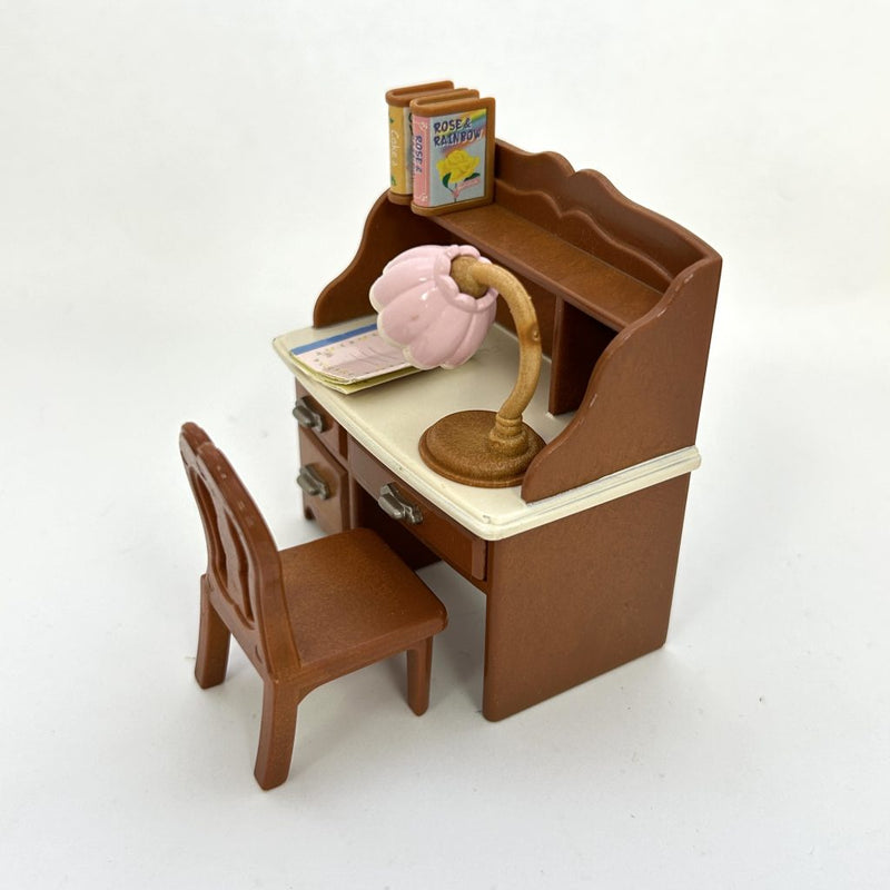 [Used] STUDY DESK SET B Epoch Japan Sylvanian Families