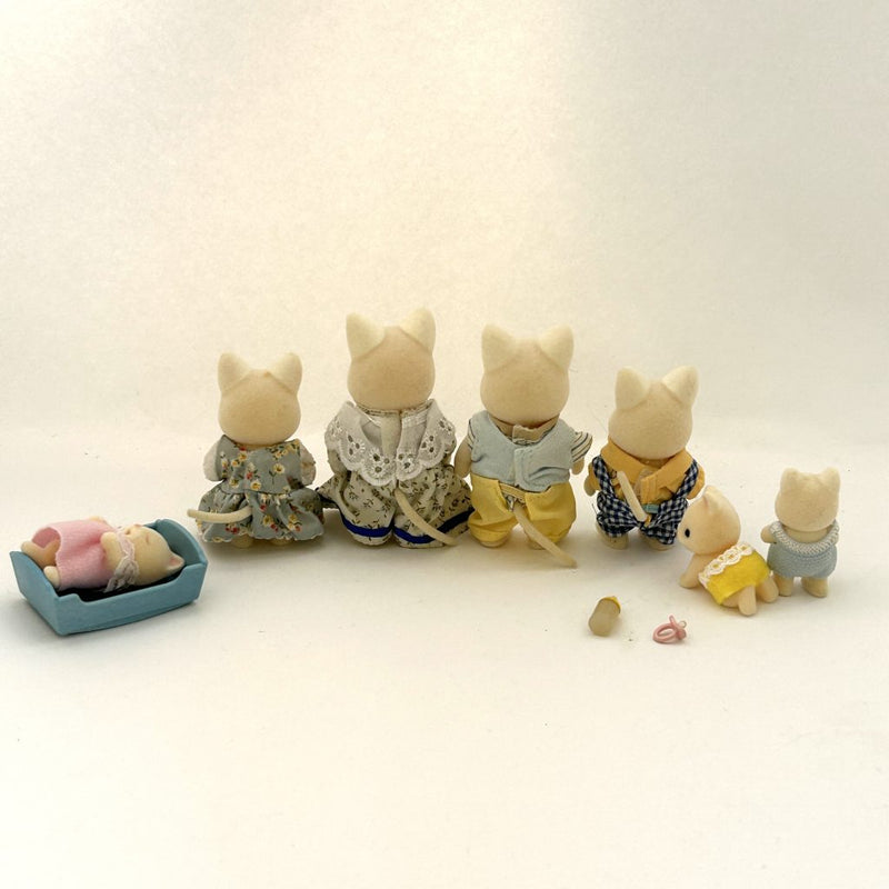 [二手] SILK CAT FAMILY Epoch 日本 Sylvanian Families