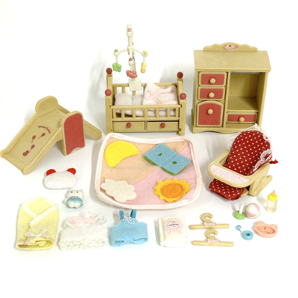 [used] Baby Room Set SE-153 Sylvanian Families Calico Critters