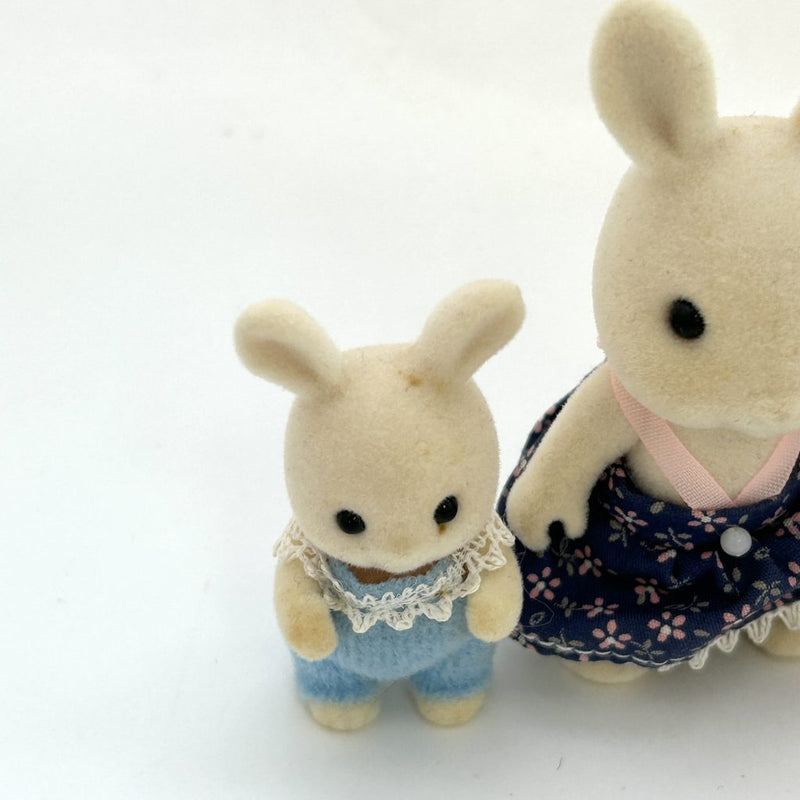 [Used] WHITE RABBIT FAMILY Epoch Japan Sylvanian Families