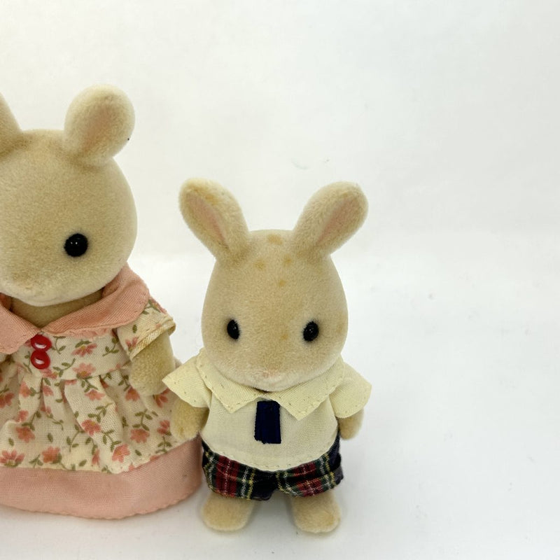 [Used] MILK RABBIT FAMILY Epoch Japan Sylvanian Families