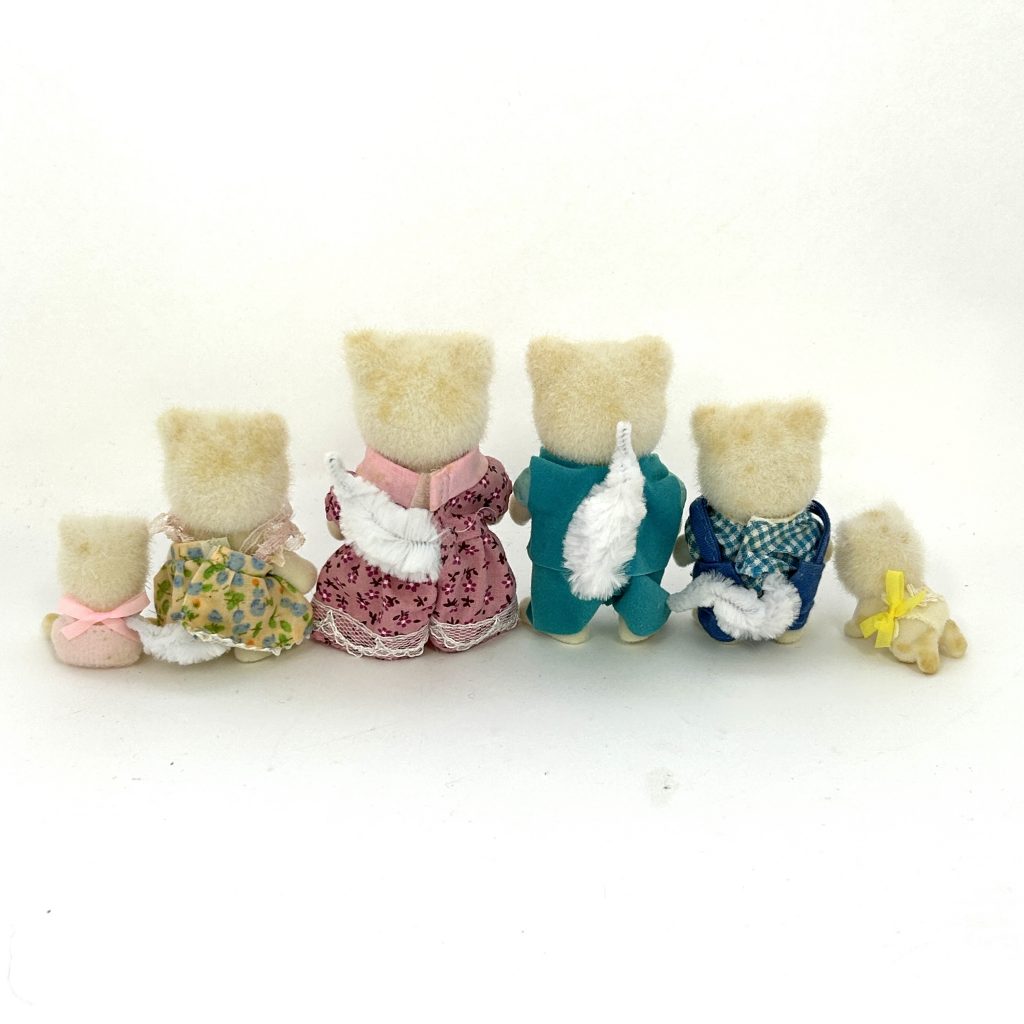 [Utilisé] FAMILLE DE CHATS PERSANS Époque Japon Sylvanian Families