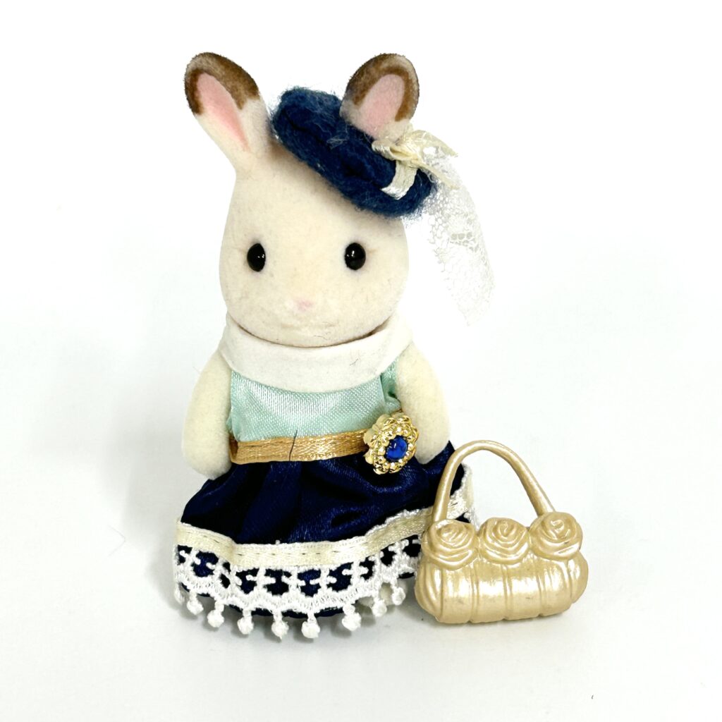 [used] Town Series Town Girl Series Chocolate Rabbit 6002 Sylvanian Families Calico Critters