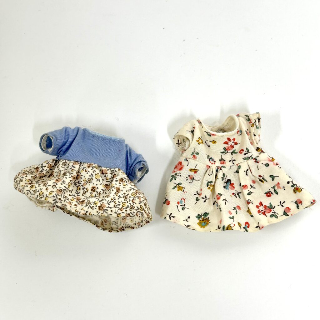 [used] Mother and Girl Flower Dress Set Sylvanian Families Calico Critters