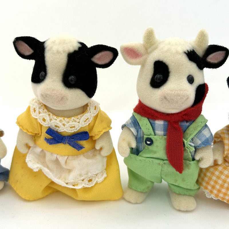 [Used] COW FAMILY Epoch Japan Sylvanian Families