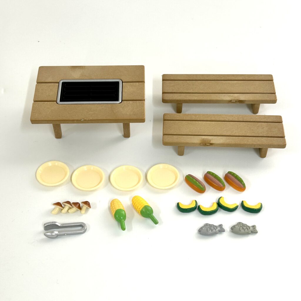 [used] Family Barbeque BBQ Set KA-615 Sylvanian Families Calico Critters
