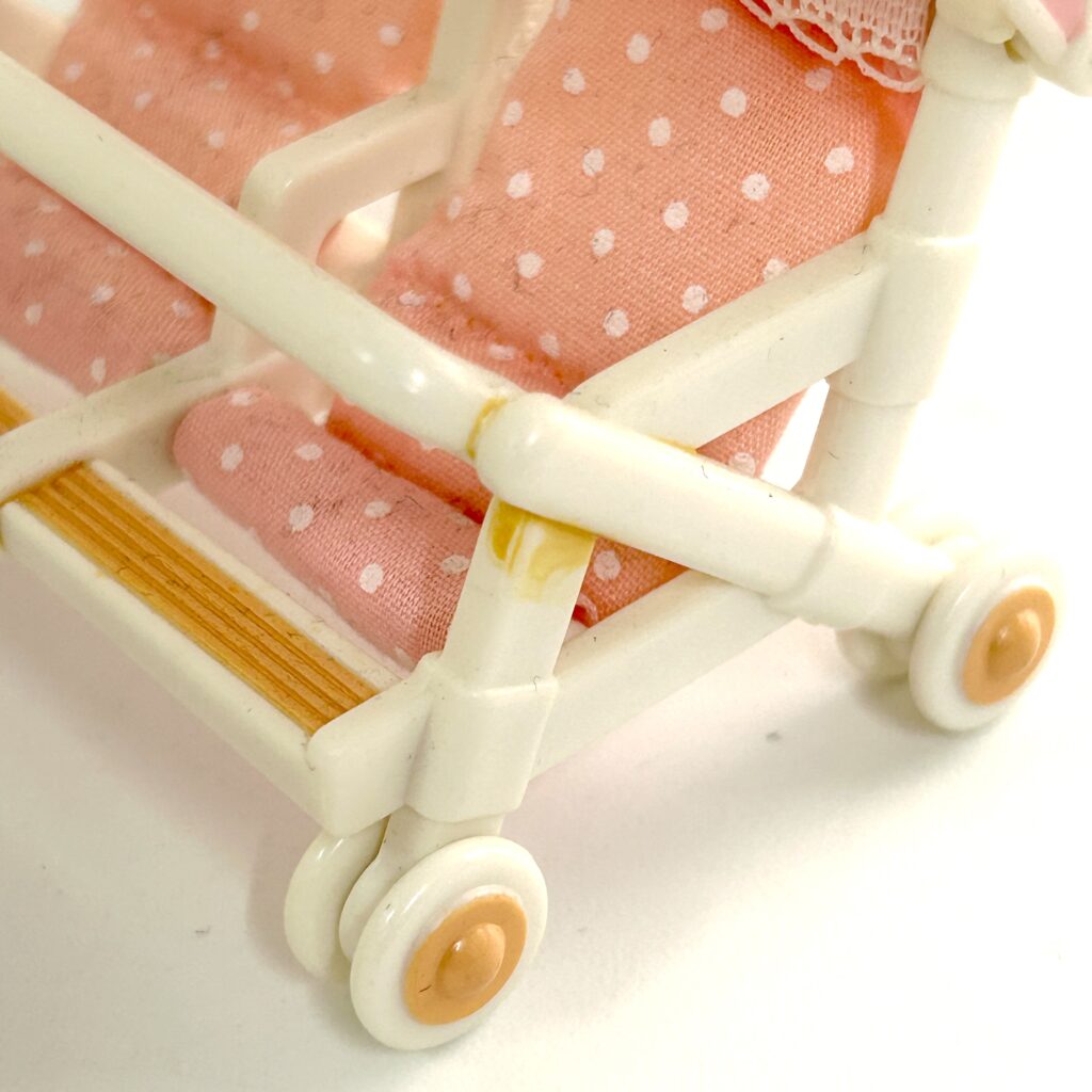 [used] Double Baby Baggy Pushchair KA-214 Sylvanian Families Calico Critters