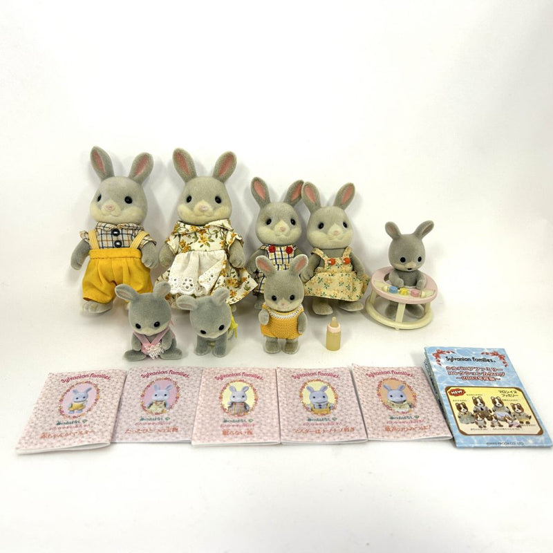 [Used] COTTONTAIL RABBIT FAMILY Epoch Sylvanian Families