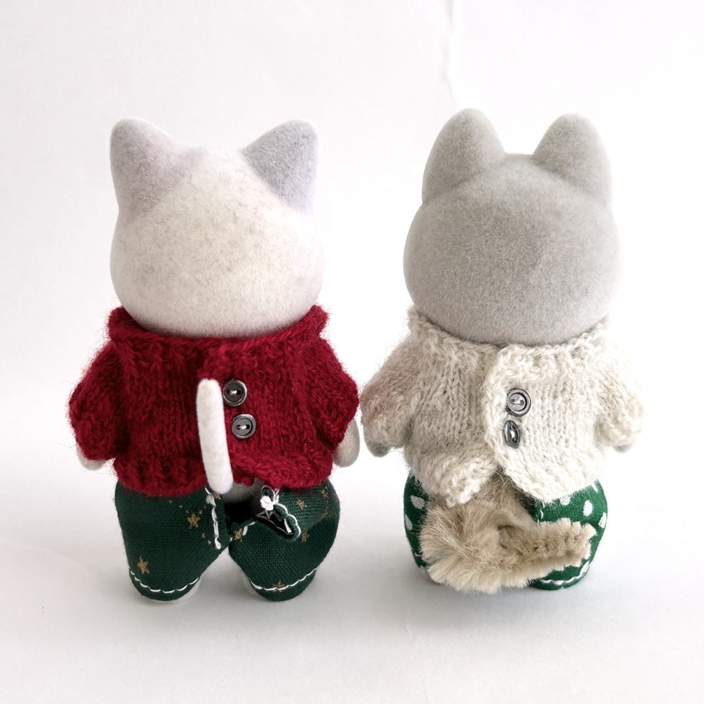 Animal Sweater Set Fait Main
