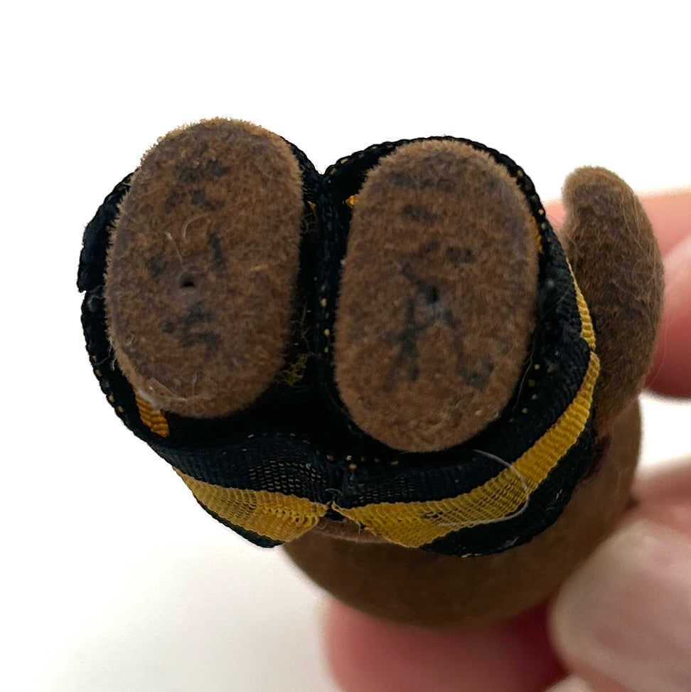 [Used] BROWN BEAR BOY AND GIRL Epoch Japan Sylvanian Families