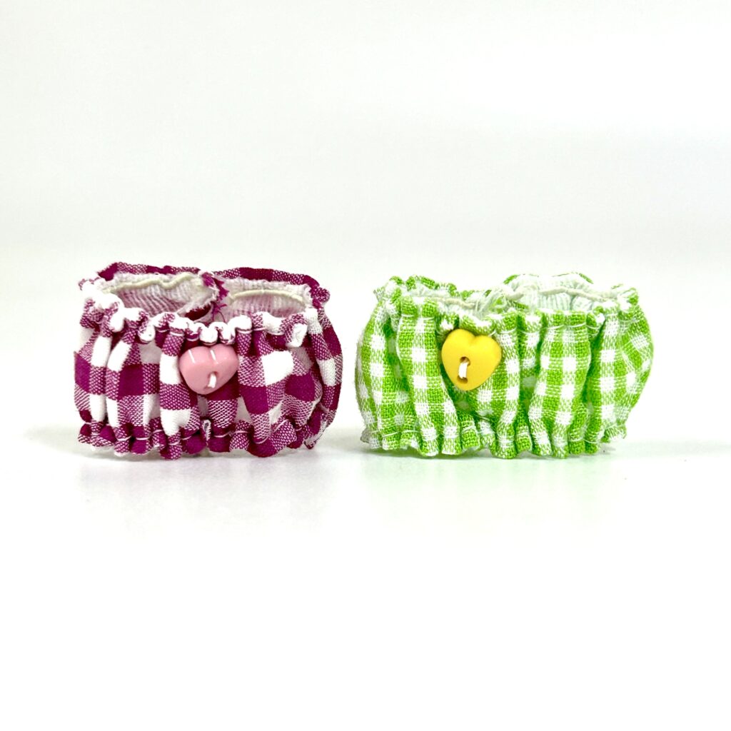 Baby Bloomer Set Pink and Green Mayumi Handmade