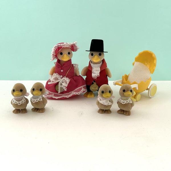 [Used] WADDLINGTON DUCK FAMILY Epoch Japan Sylvanian Families