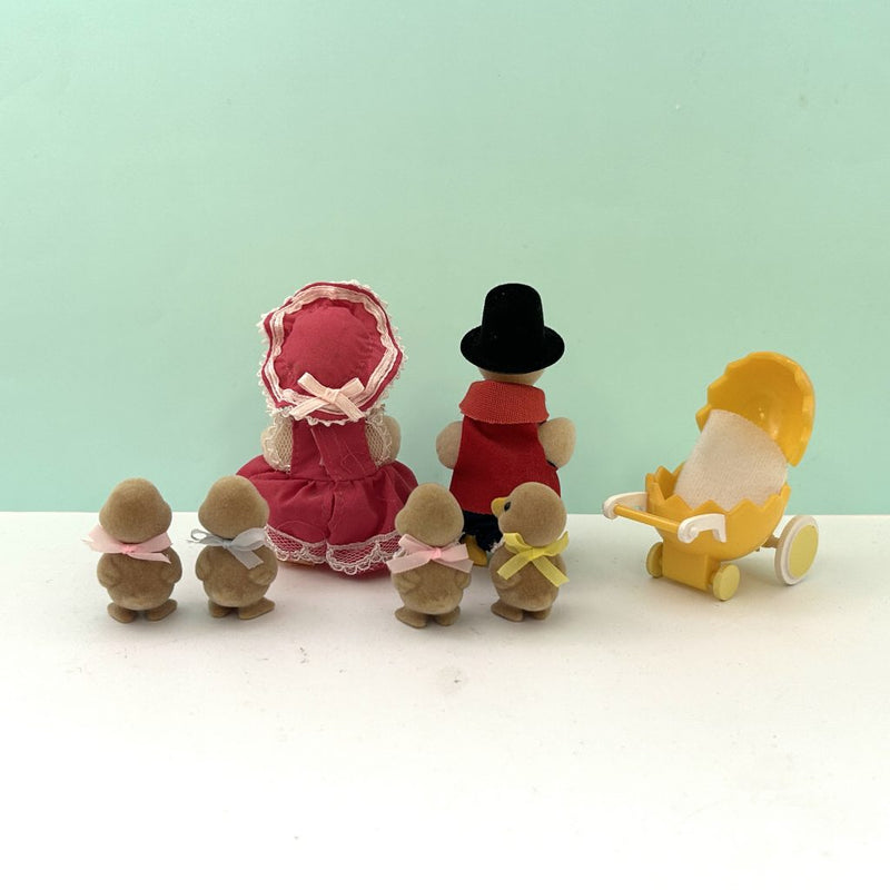 [Used] WADDLINGTON DUCK FAMILY Epoch Japan Sylvanian Families