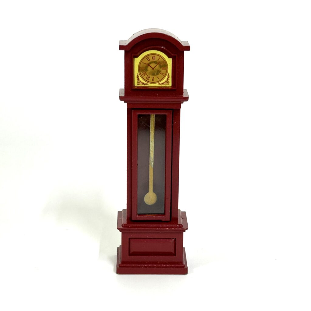 [used] VIntage Grandfather Clock Sylvanian Families Calico Critters