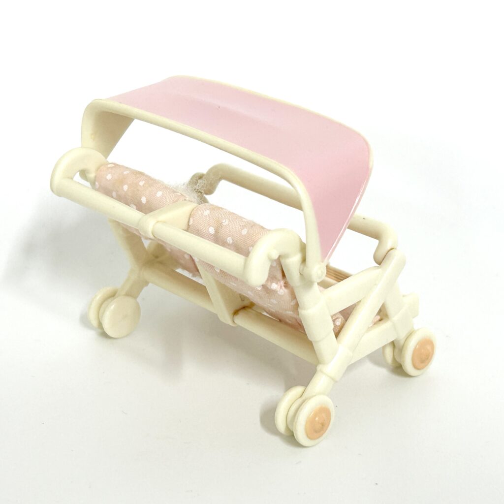 [used] Double Baby Baggy Pushchair KA-214 Sylvanian Families Calico Critters