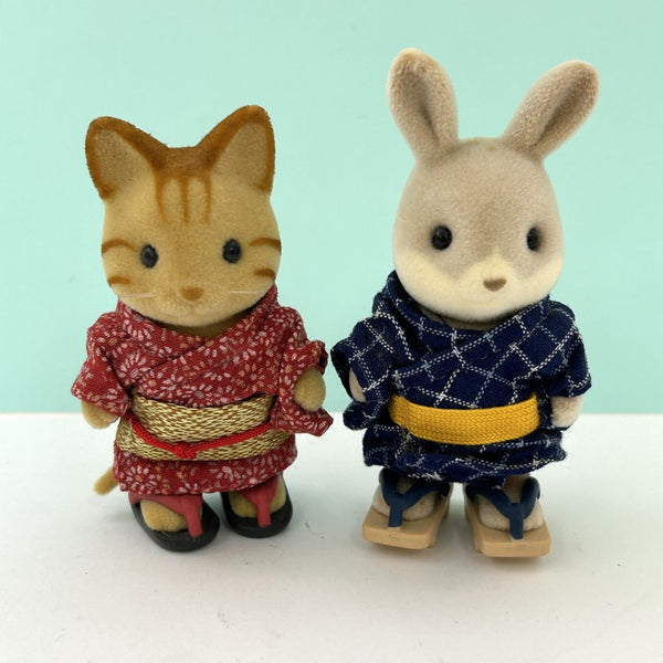 [Used] 20th Anniversary KIMONO SET C-39 Japan  Sylvanian Families