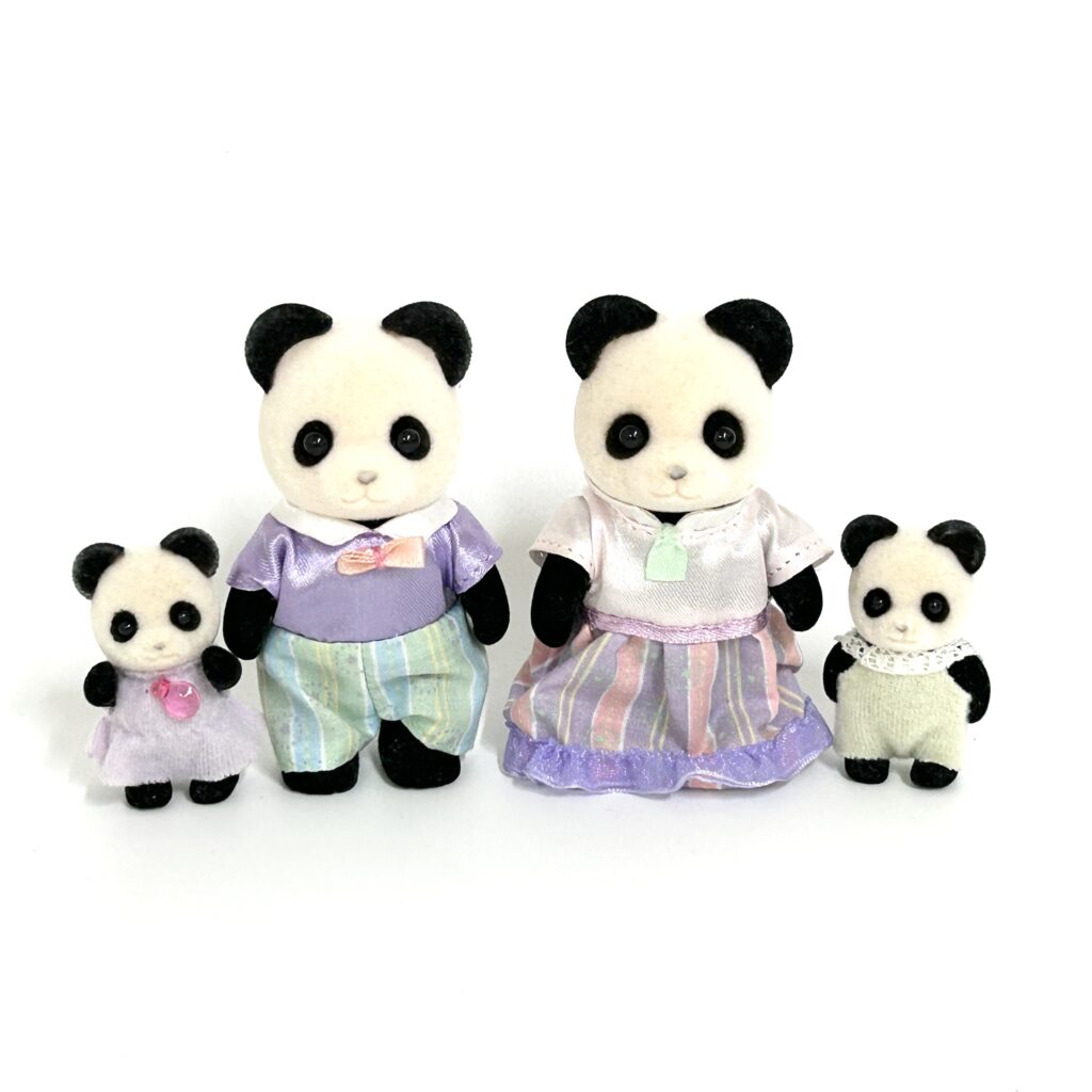 [used] Pookie Panda Family FS-39 Sylvanian Families Calico Critters