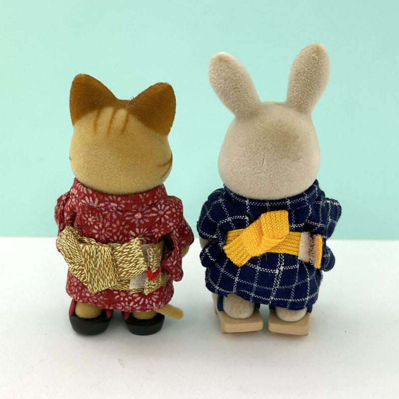 [Used] 20th Anniversary KIMONO SET C-39 Japan  Sylvanian Families