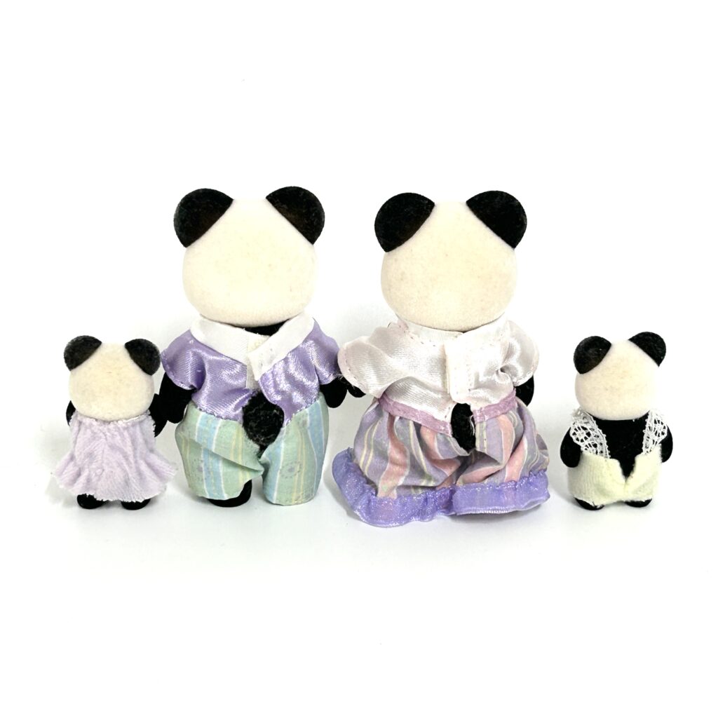 [used] Pookie Panda Family FS-39 Sylvanian Families Calico Critters