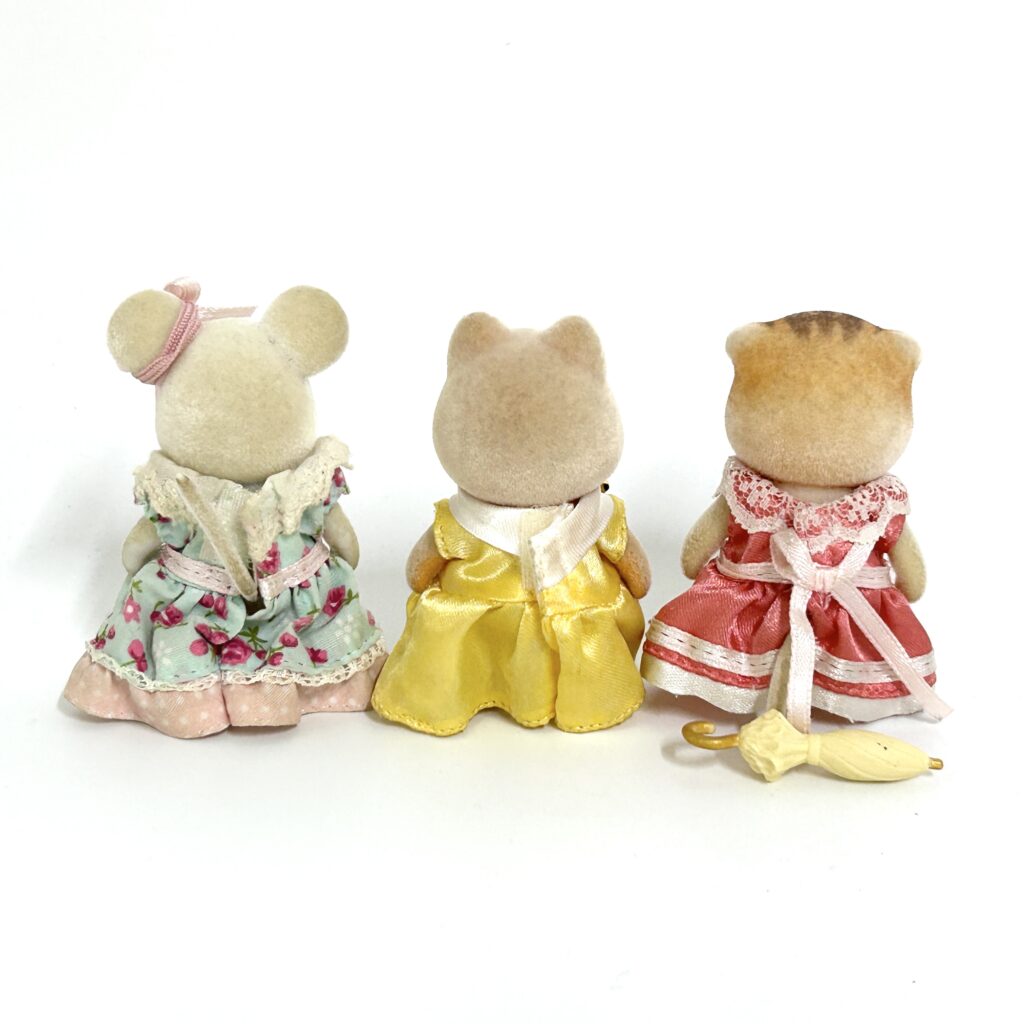 [used] Fan Club Figure Caramel Dog Maple Cat Marshmallow Mouse Sylvanian Families Calico Critters