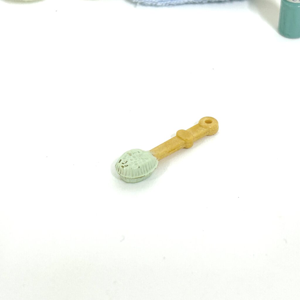 [used] Chocolate Rabbit Boy And Toilet Set DF-09 Sylvanian Families Calico Critters