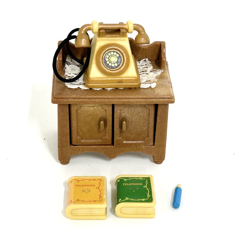 [used] Retro Telephone Set KA-501 Sylvanian Families Calico Critters