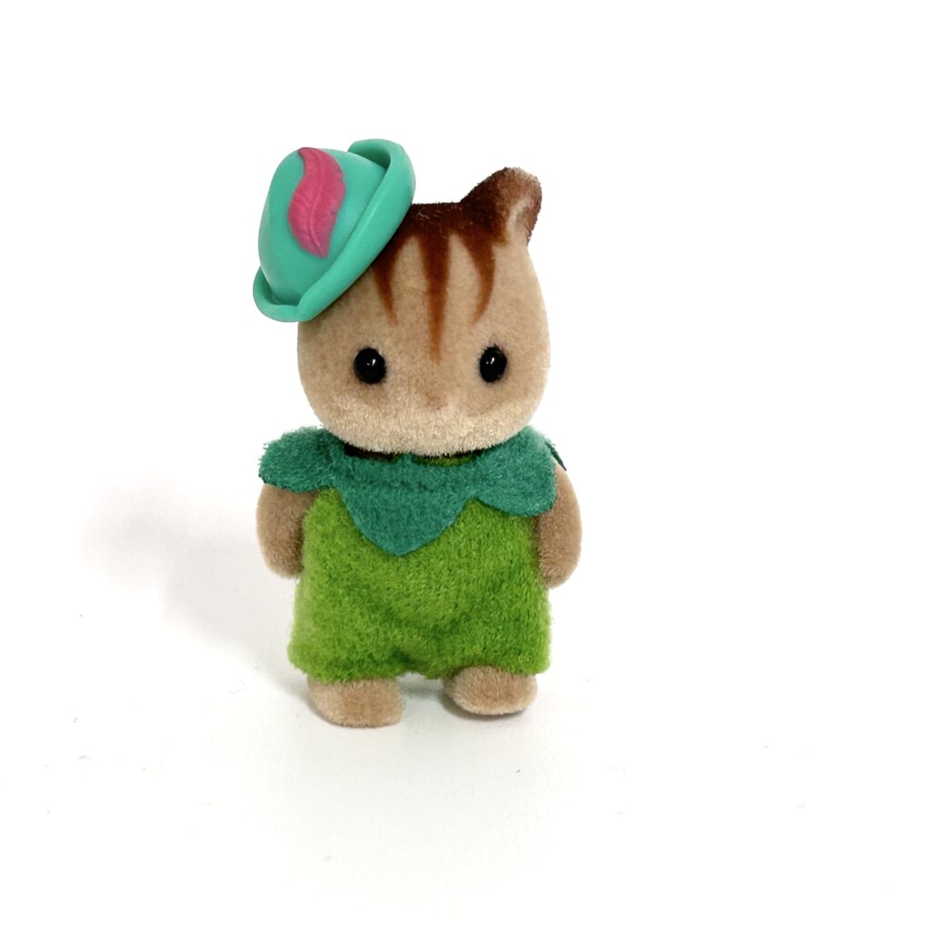 [used] Baby Fairy Tale Series Walnut Squirrel Hat 2022 BB-07 Sylvanian Families Calico Critters