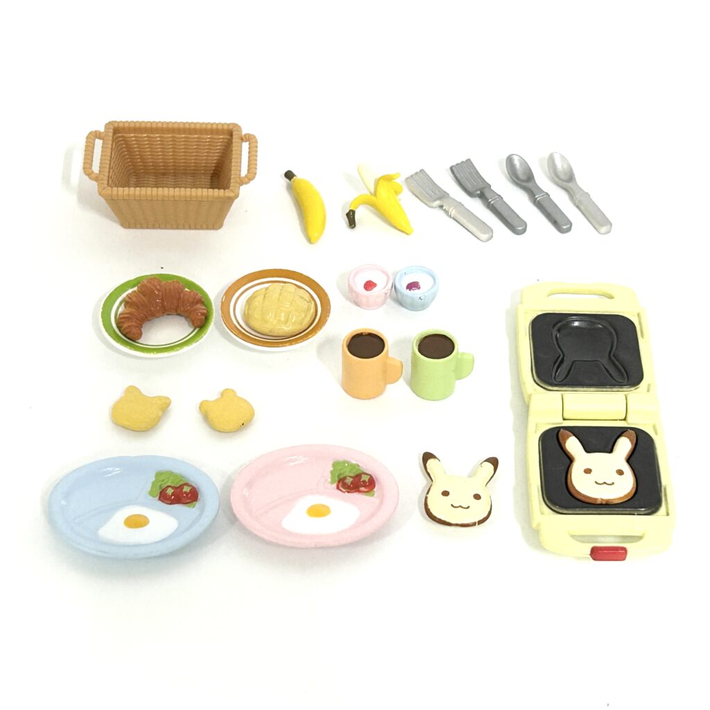 [used] Breakfast Set KA-414 Sylvanian Families Calico Critters