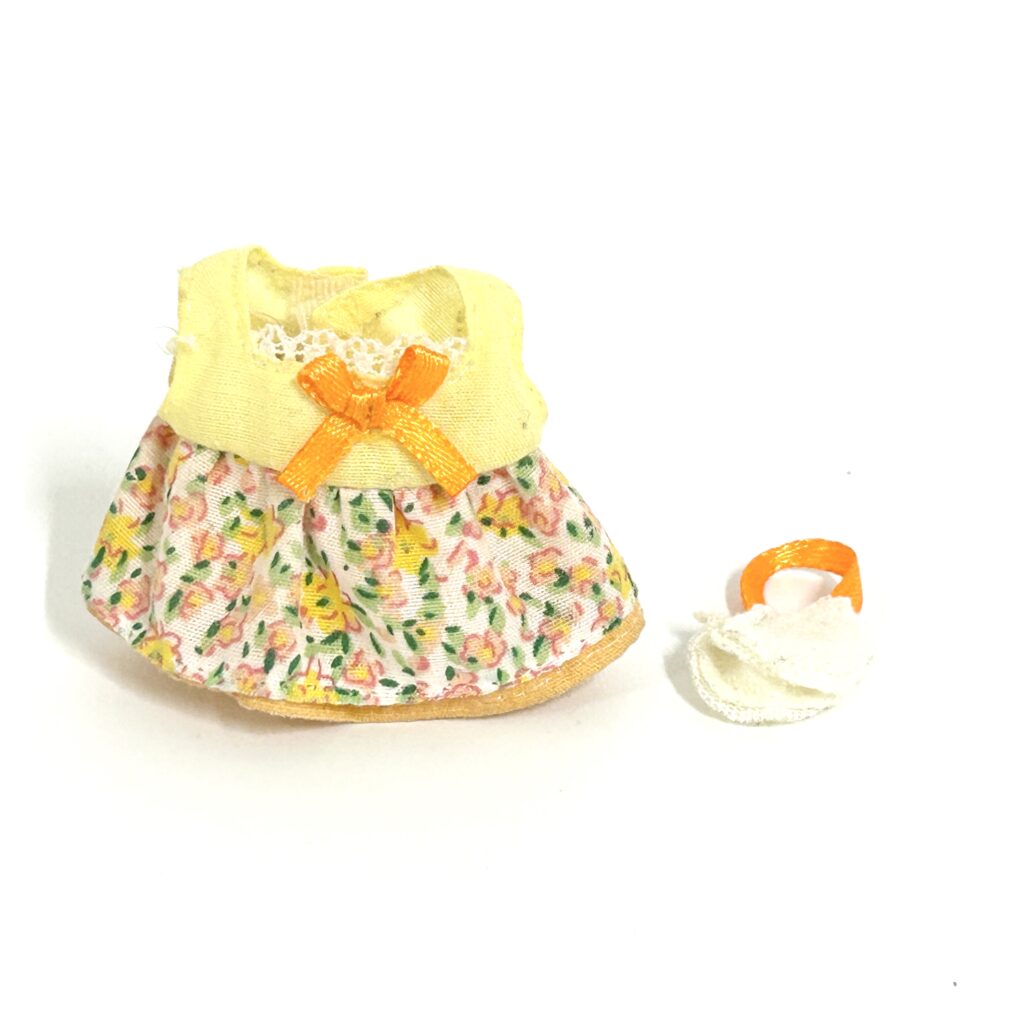 [used] Orange Dress For Girls D-25 Sylvanian Families Calico Critters