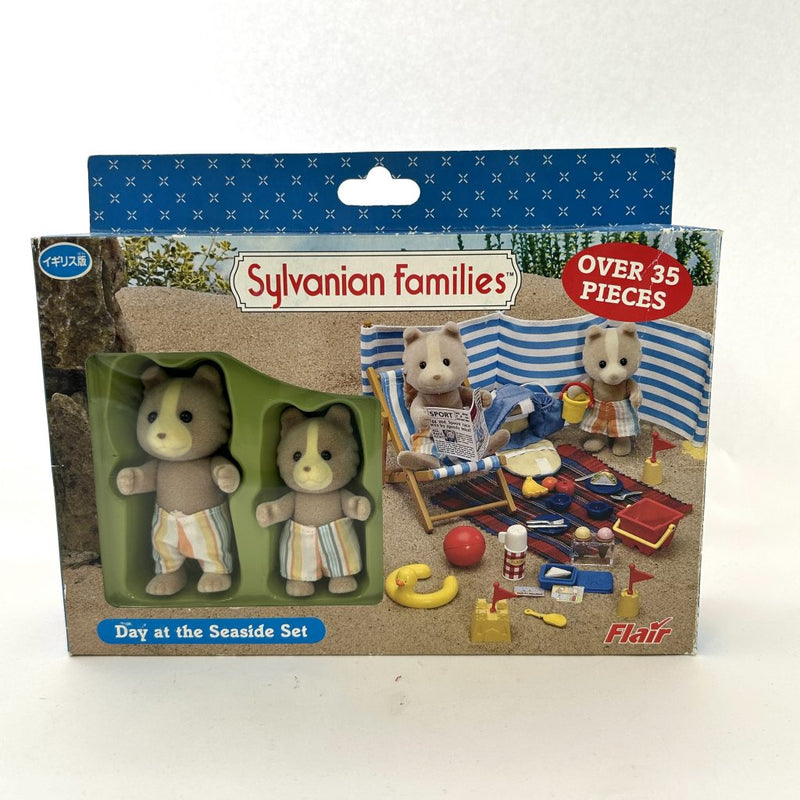 [Used] DAY AT THE SEASIDE SET Flair 4870 Sylvanian Families