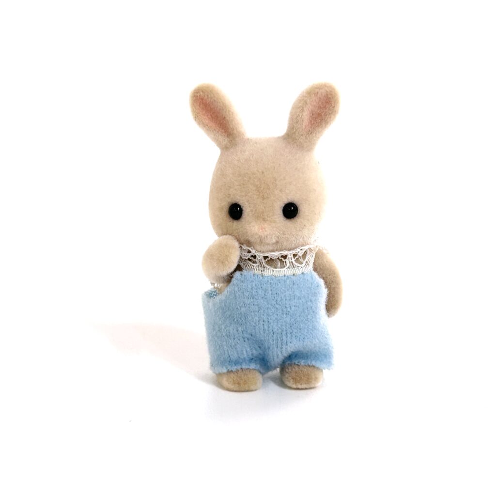 [used] Baby Milk Rabbit Sylvanian Families Calico Critters