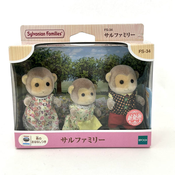 [Used] MONKEY FAMILY FS-34 Epoch Japan 2018 Sylvanian Families