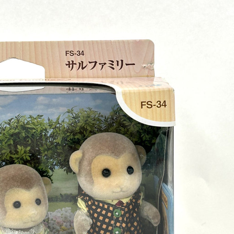 [Used] MONKEY FAMILY FS-34 Epoch Japan 2018 Sylvanian Families