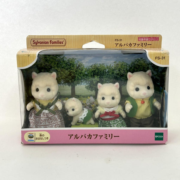 [Used] ALPACA FAMILY FS-31 Dolls Epoch Japan Sylvanian Families