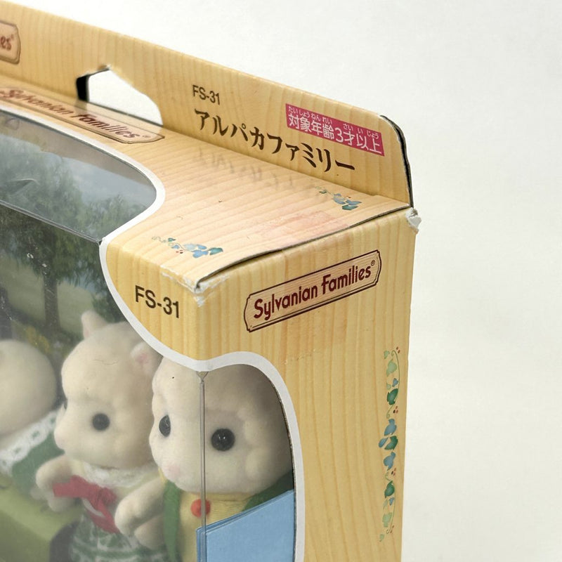 [Used] ALPACA FAMILY FS-31 Dolls Epoch Japan Sylvanian Families