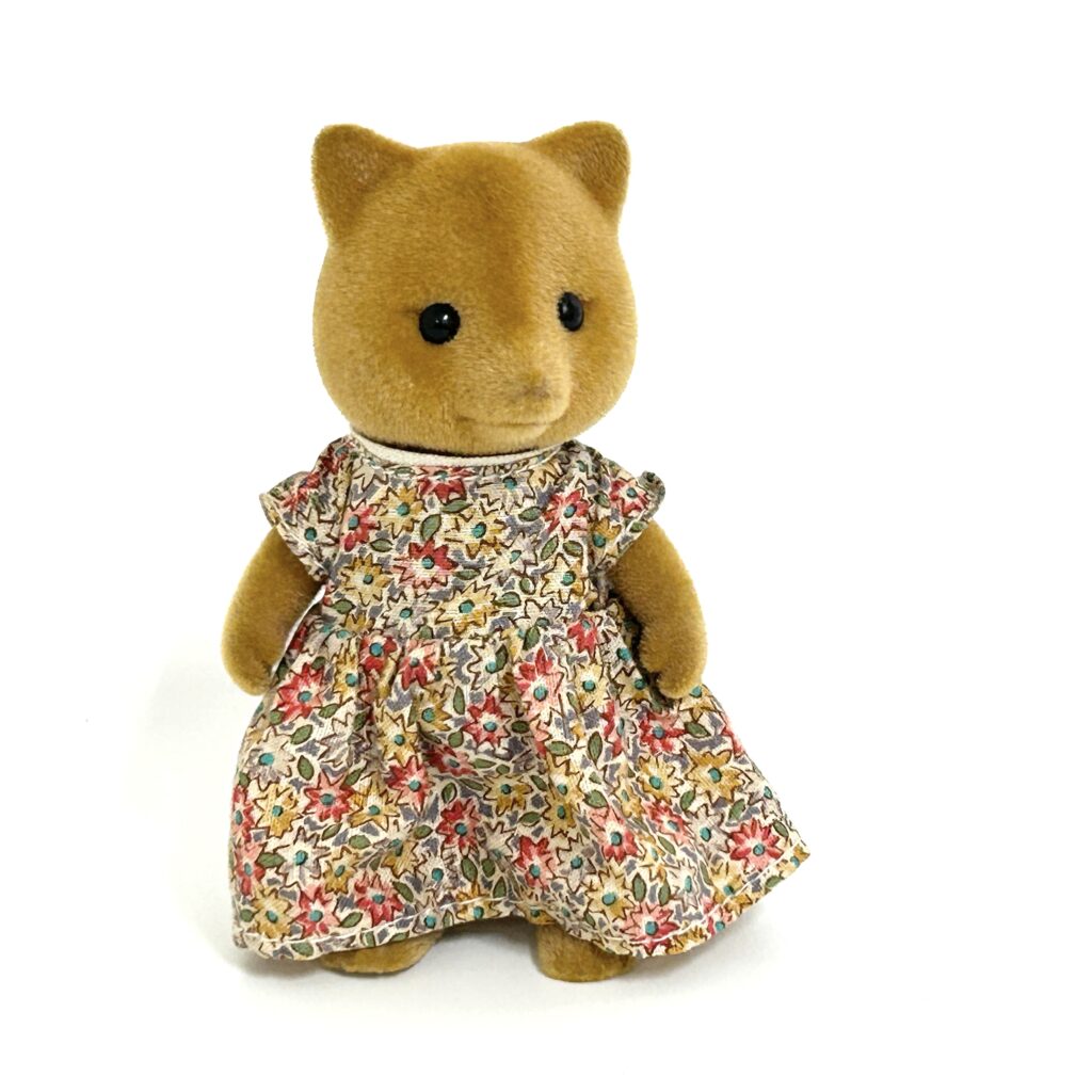 [used] Vintage Fox Mother Sylvanian Families Calico Critters