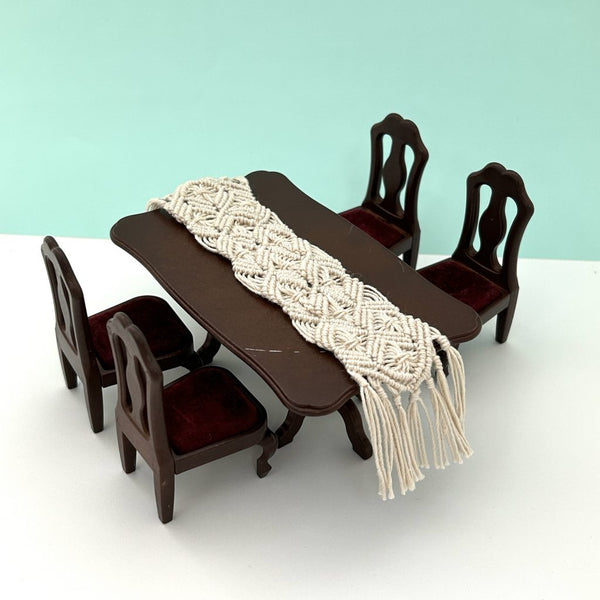 HANDMADE MACRAME TABLE RUNNER Japan Does not apply