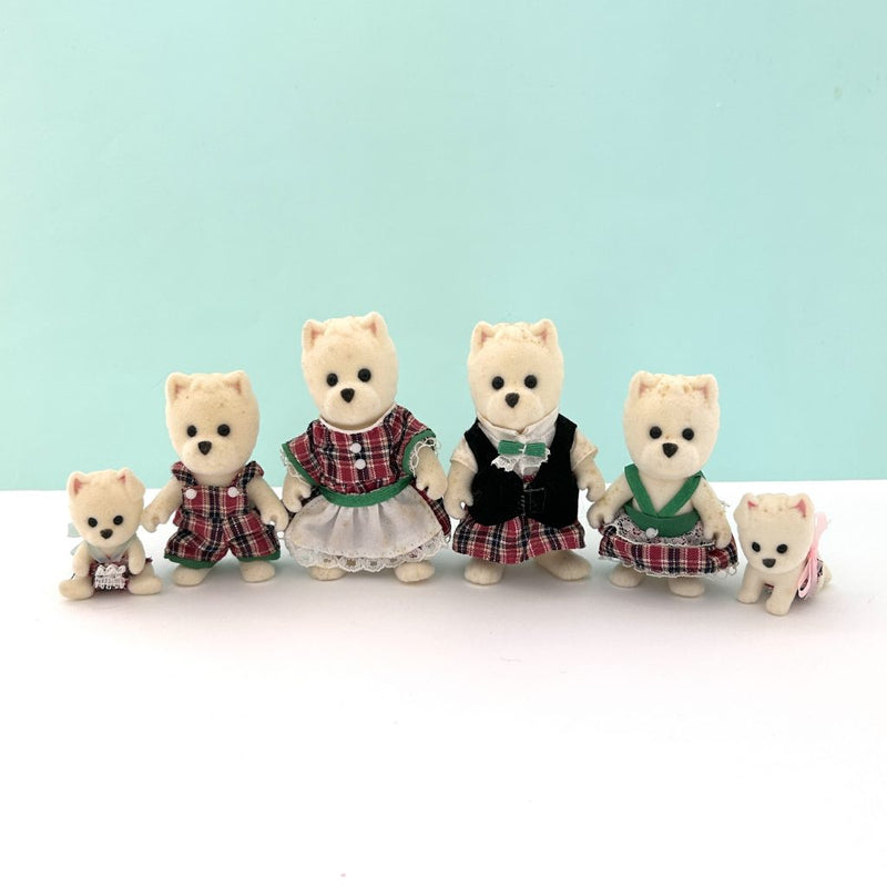 [Used] WEST HIGHLAND TERRIER FAMILY Japan Sylvanian Families