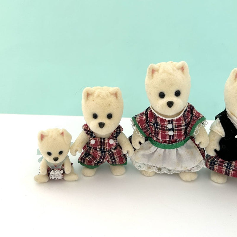 [Used] WEST HIGHLAND TERRIER FAMILY Japan Sylvanian Families