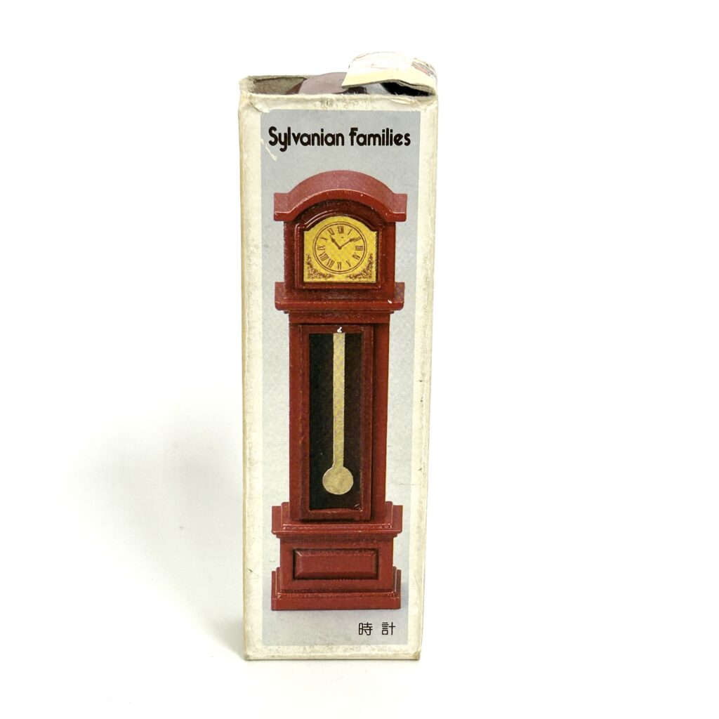 [used] Vintage Wall Clock 1985 KA-21 Sylvanian Families Calico Critters