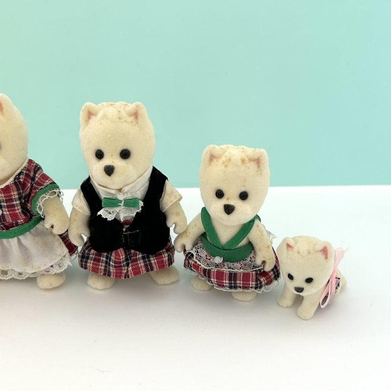 [Used] WEST HIGHLAND TERRIER FAMILY Japan Sylvanian Families