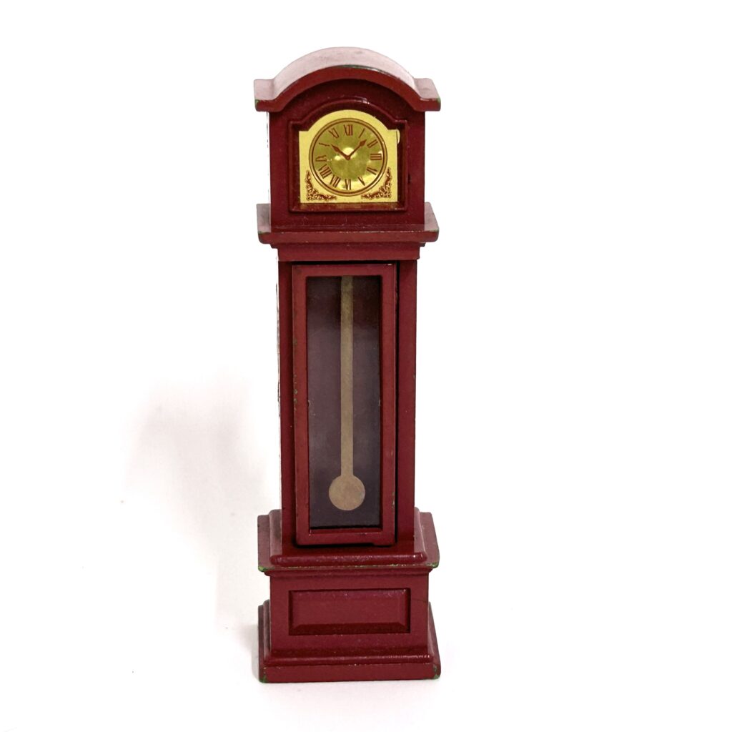 [used] Vintage Wall Clock 1985 KA-21 Sylvanian Families Calico Critters