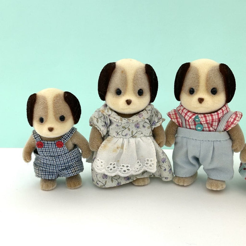 [Used] BEAGLE DOG FAMILY Japan Sylvanian Families