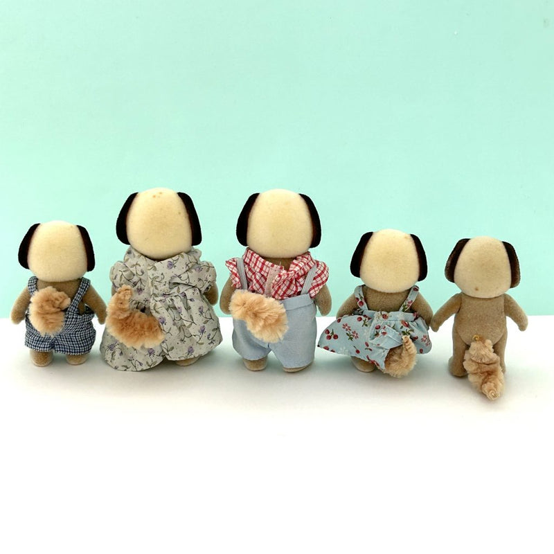 [Used] BEAGLE DOG FAMILY Japan Sylvanian Families