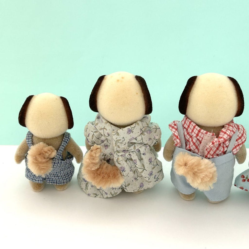 [Used] BEAGLE DOG FAMILY Japan Sylvanian Families