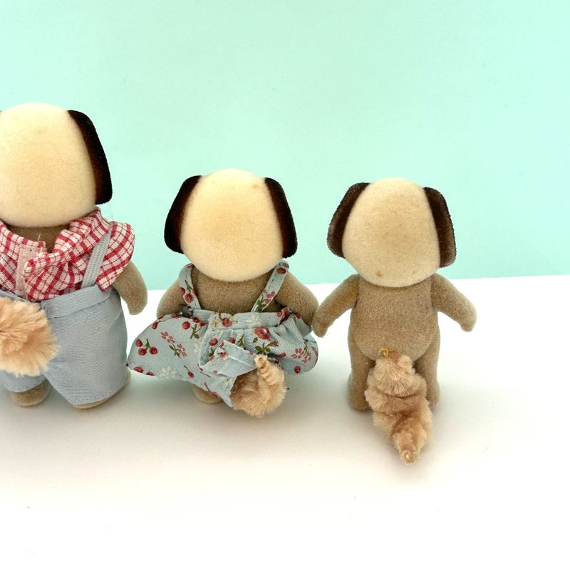 [Used] BEAGLE DOG FAMILY Japan Sylvanian Families