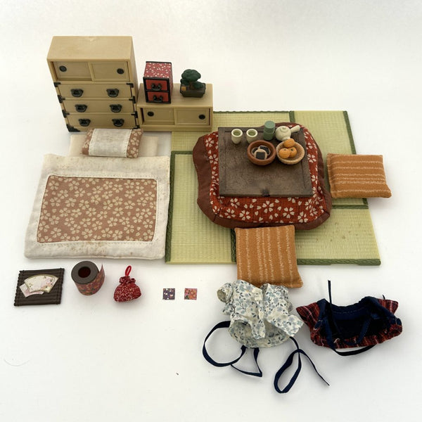 [Used] 20th Anniversary JAPANESE HOME SET C-38 Japan Sylvanian Families