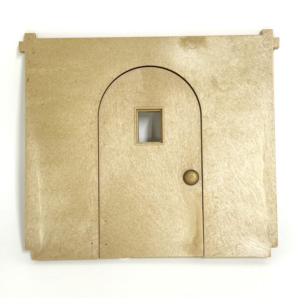 [used] Vintage System Compo Unit House #4 Door Panel 1986 HA-04-04 Sylvanian Families Calico Critters