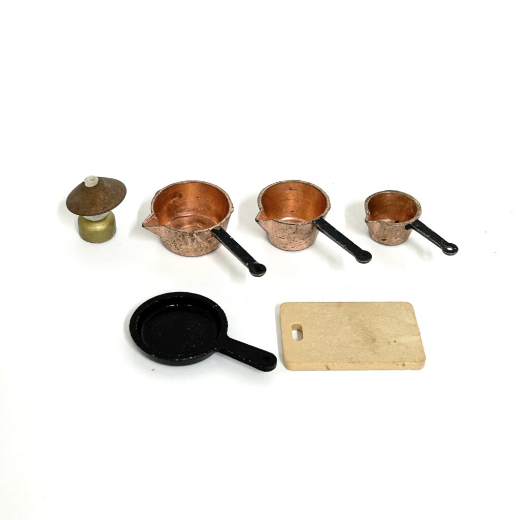 [used] Pot And Frying Pan Set Sylvanian Families Calico Critters