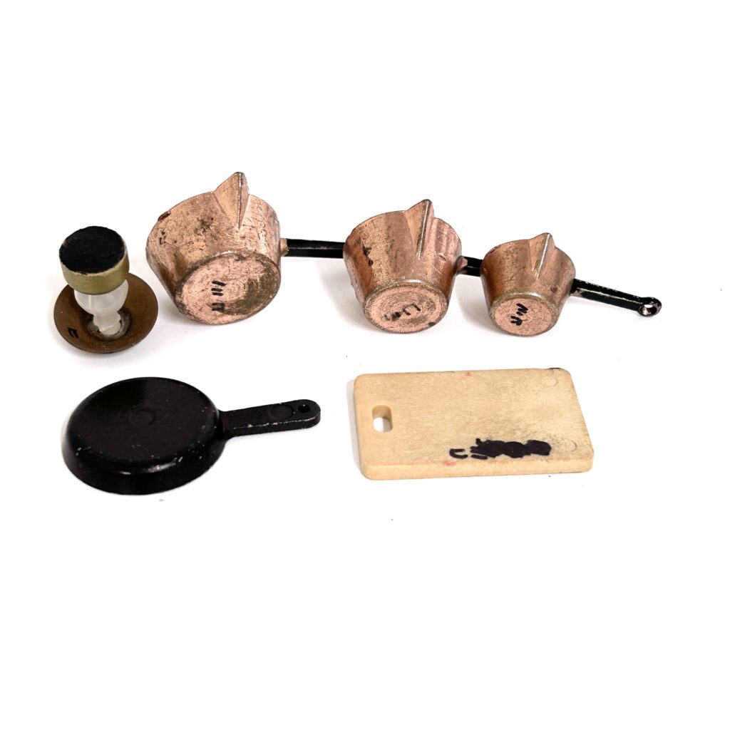[used] Pot And Frying Pan Set Sylvanian Families Calico Critters